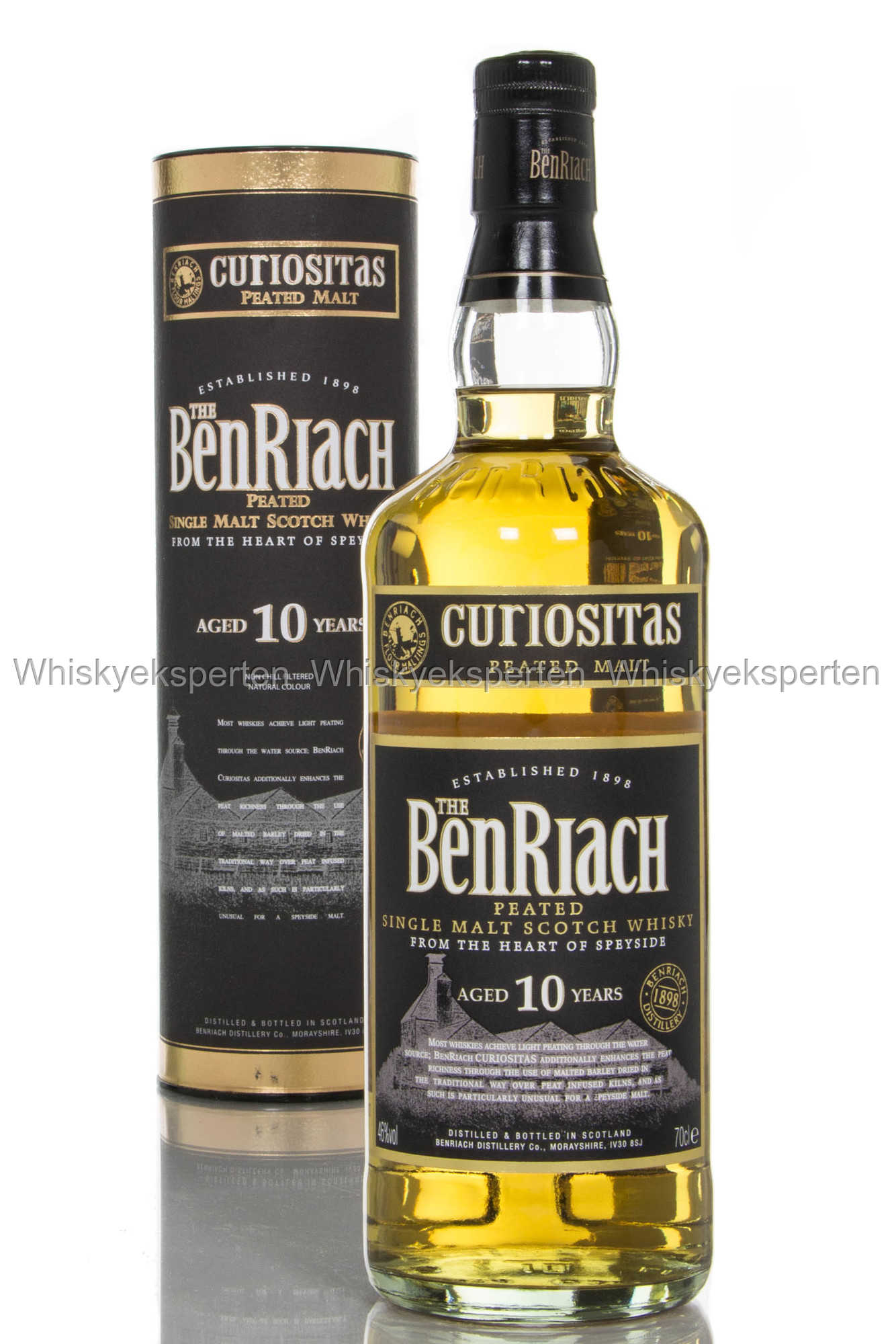 BenRiach 10 År Curiositas Skotsk Single Malt Whisky