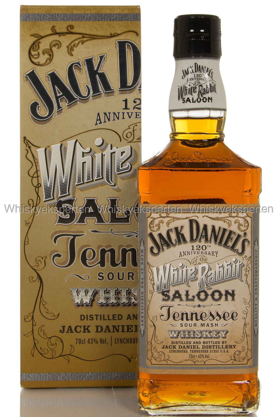 Jack daniels white rabbit saloon bourbon whisky