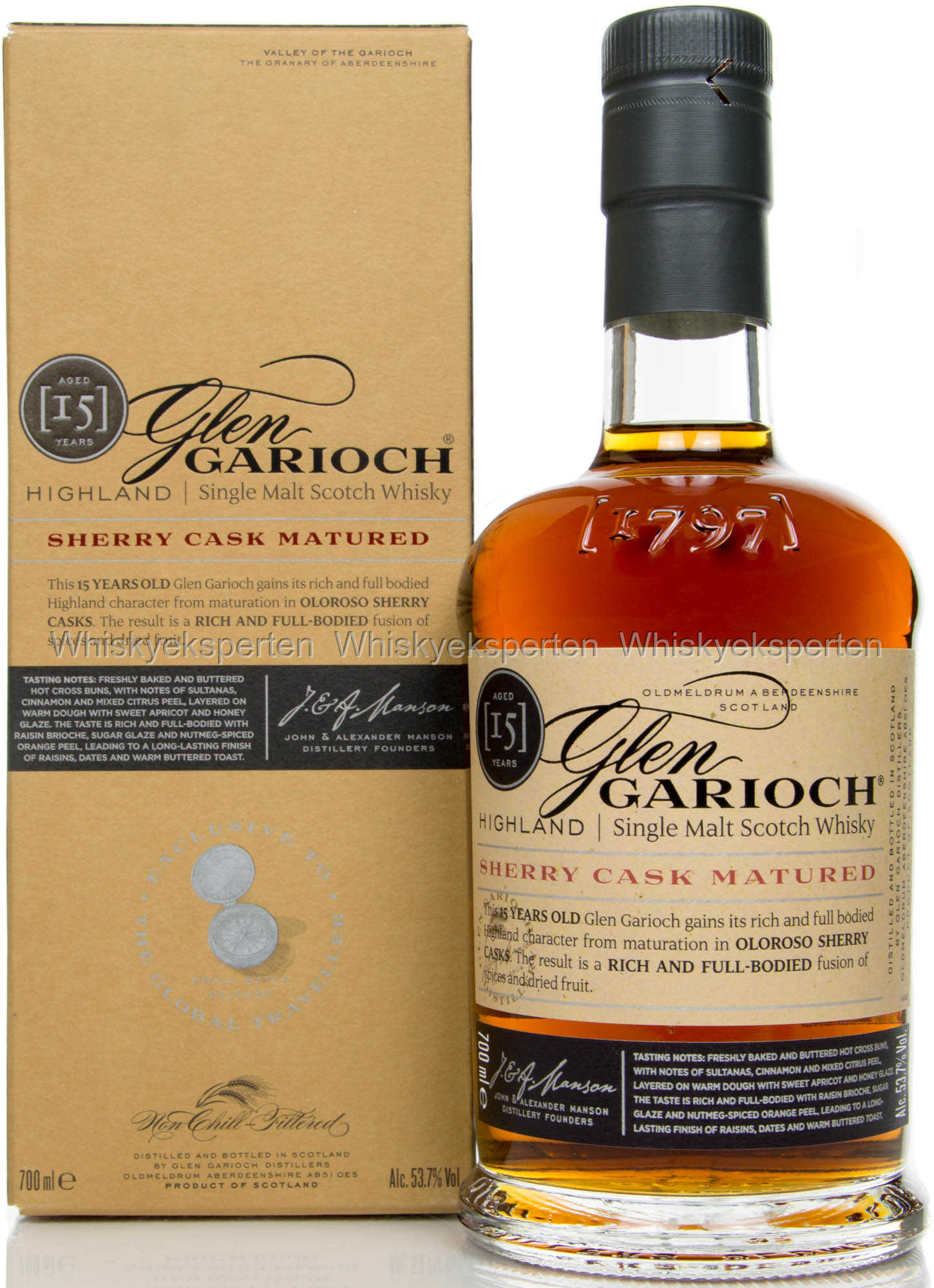 Glen Garioch 15 År Sherry Cask Matured Whisky