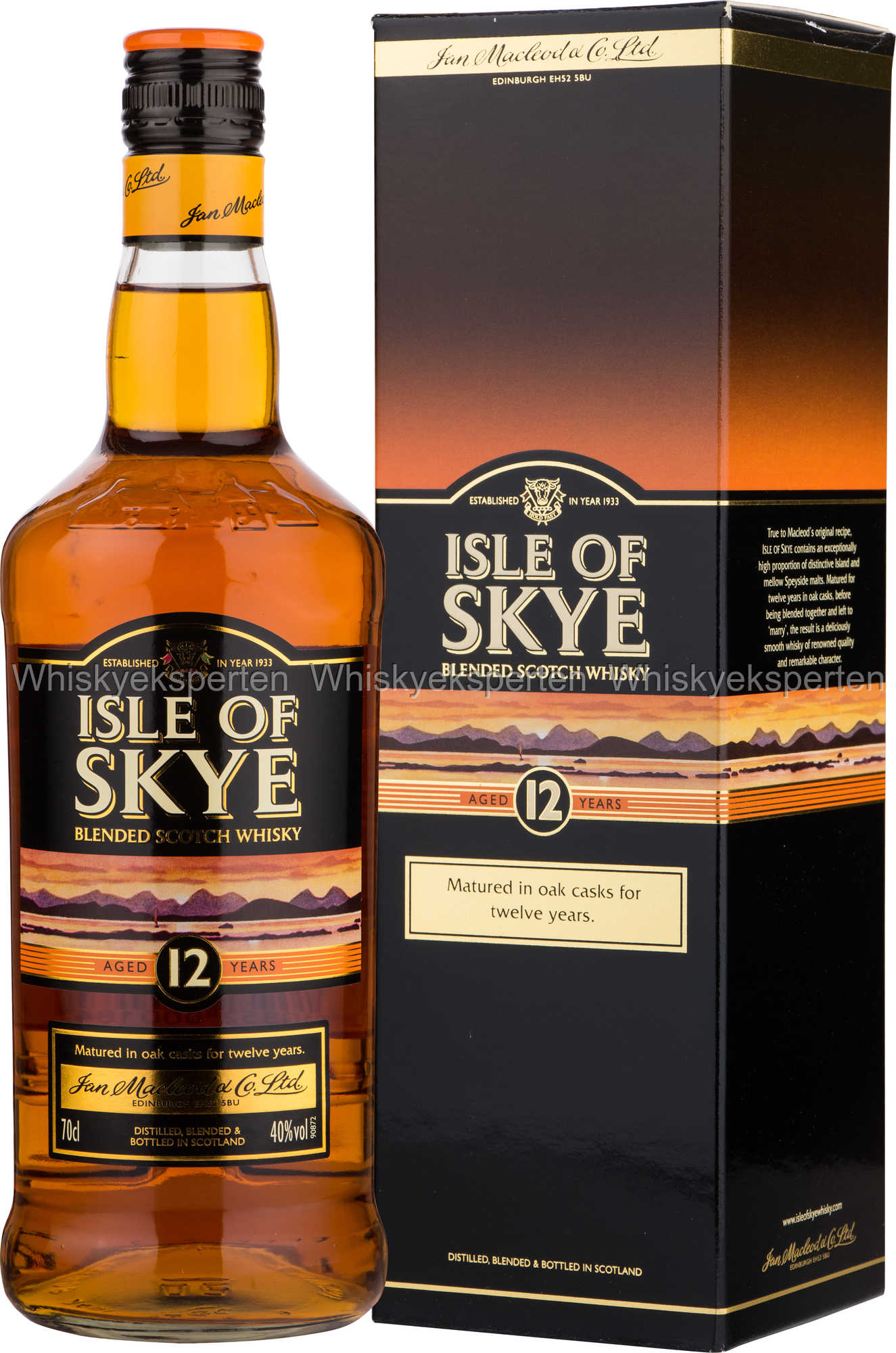 Isle of Skye 12 År Whisky