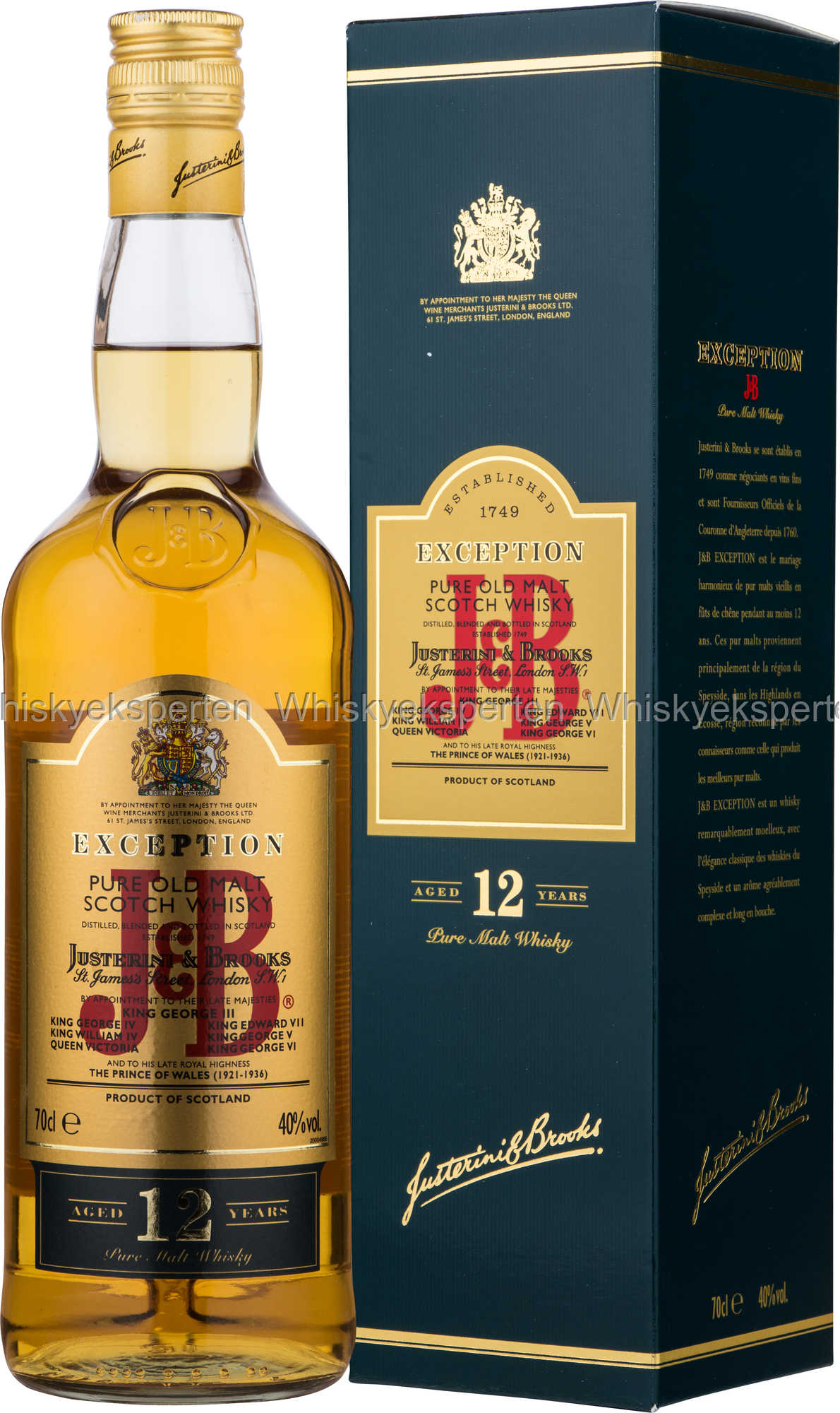 J & B 12 År Whisky