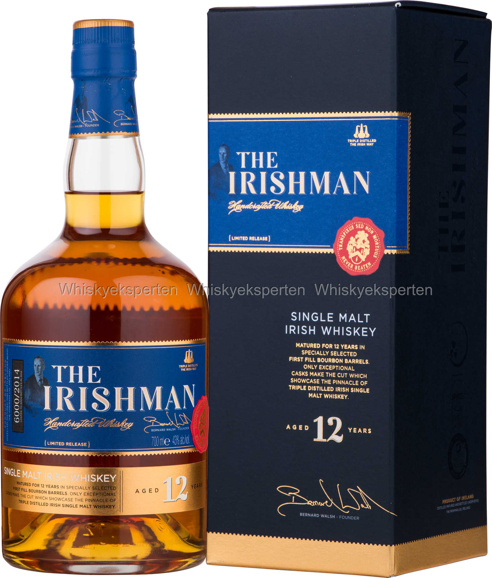 The Irishman 12 År Single Malt Whisky