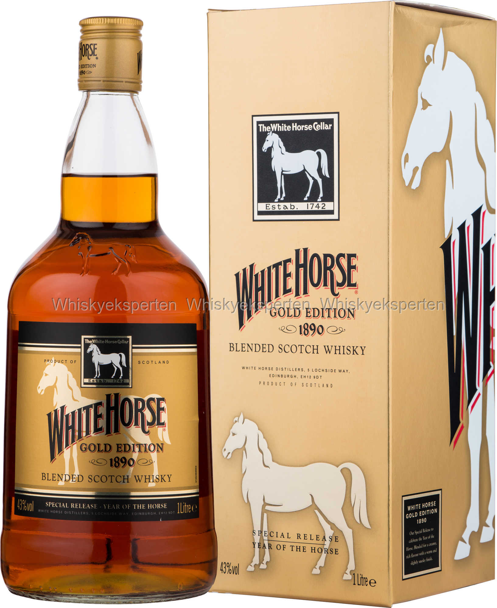 White Horse Gold Edition Whisky (1 Liter)