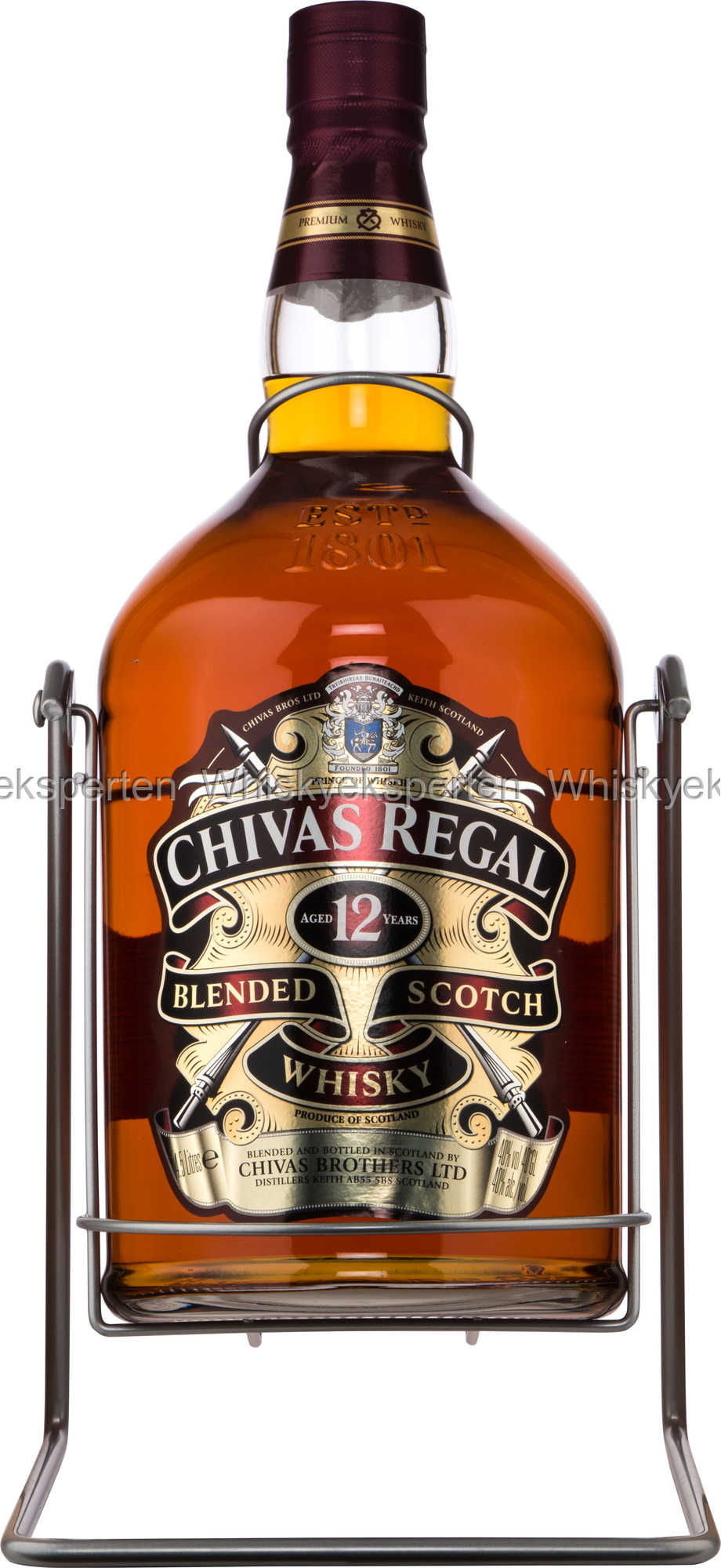 Бутылка виски на подставке. Chivas Regal большая бутылка. Chivas Regal 12 4,5л. Виски Чивас 4 5 литра. Чивас Ригал литр.