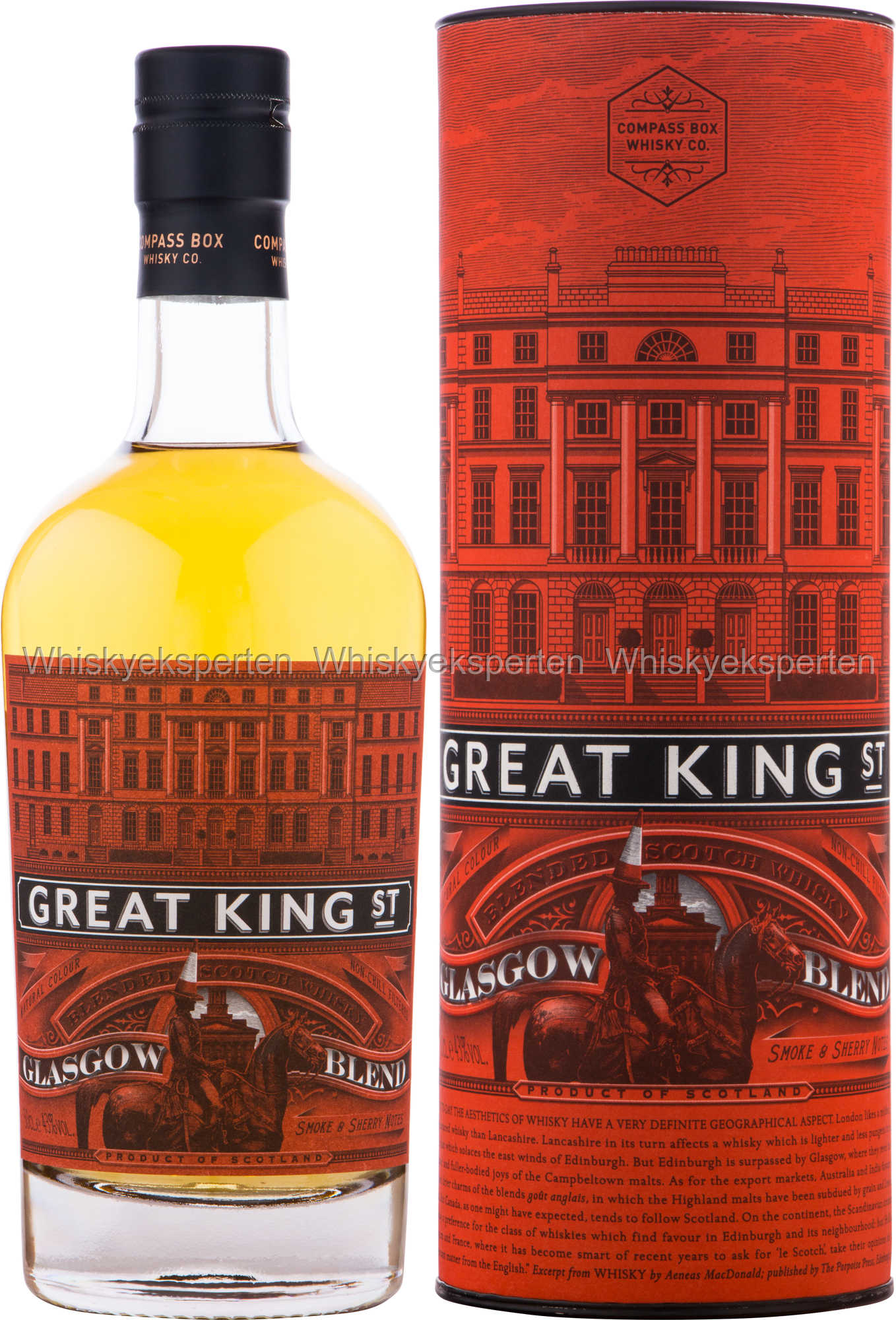 Compass Box Great King Street Glasgow Blend Whisky (50 cl)