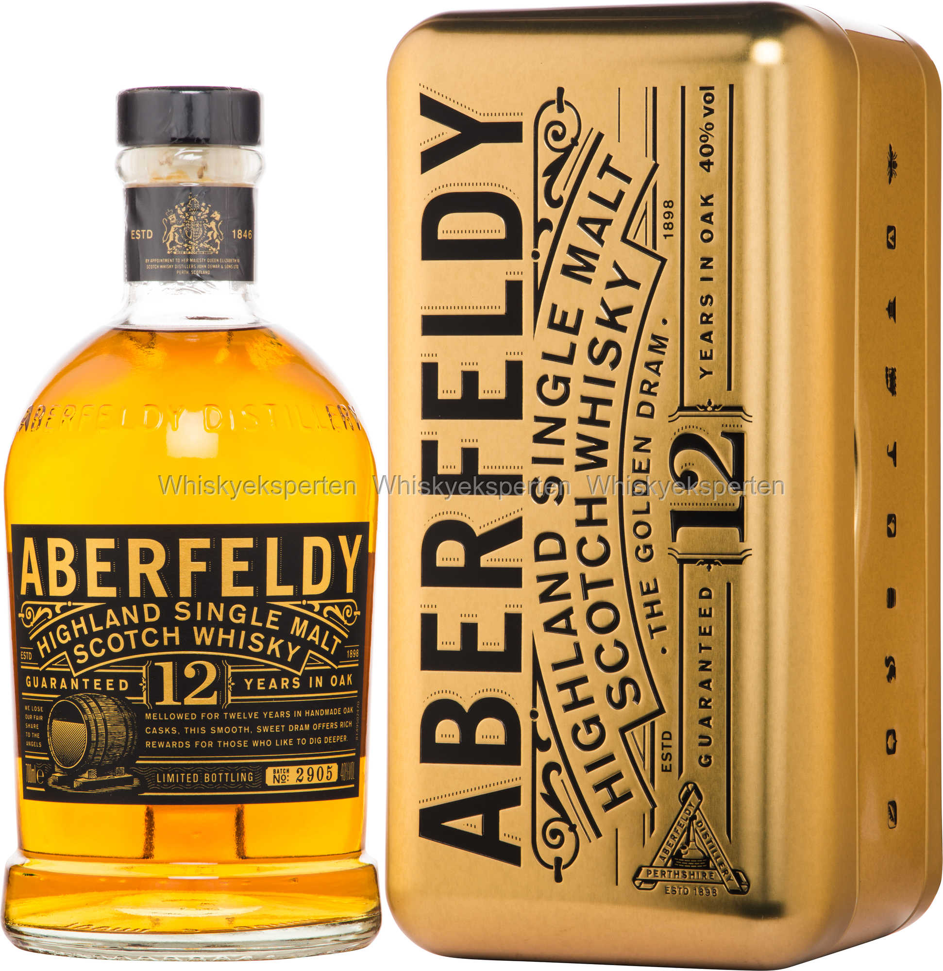Aberfeldy 12 År Gold Bar Whisky