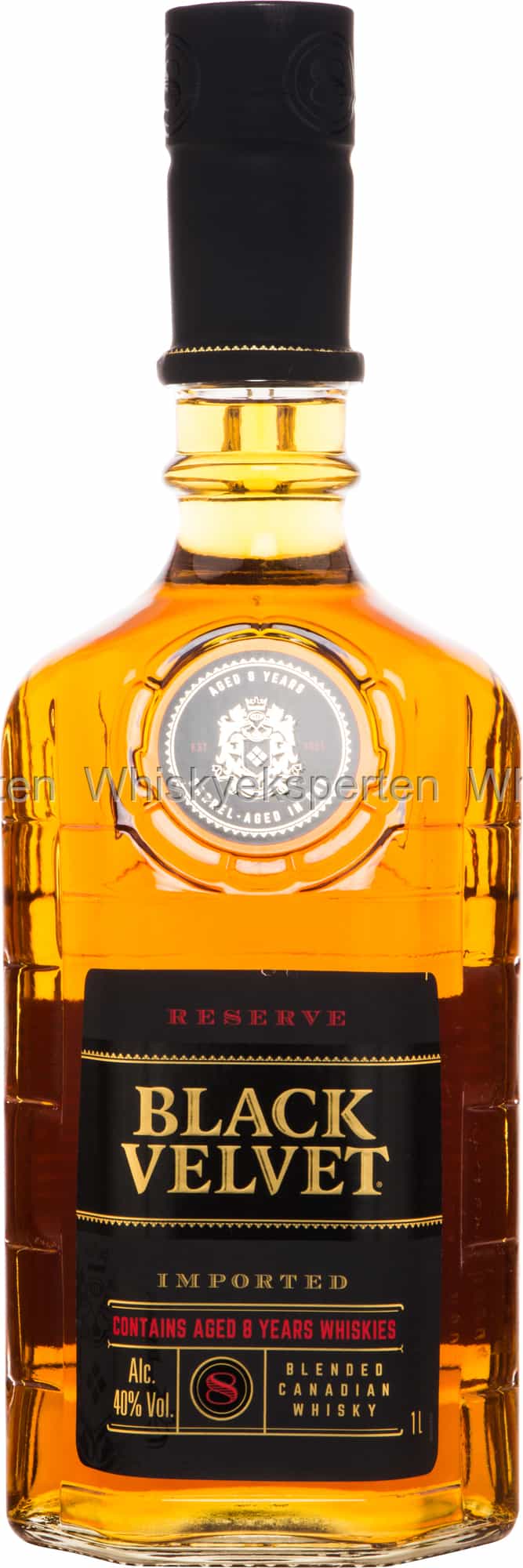 Black Velvet 8 År Whisky (1 Liter)