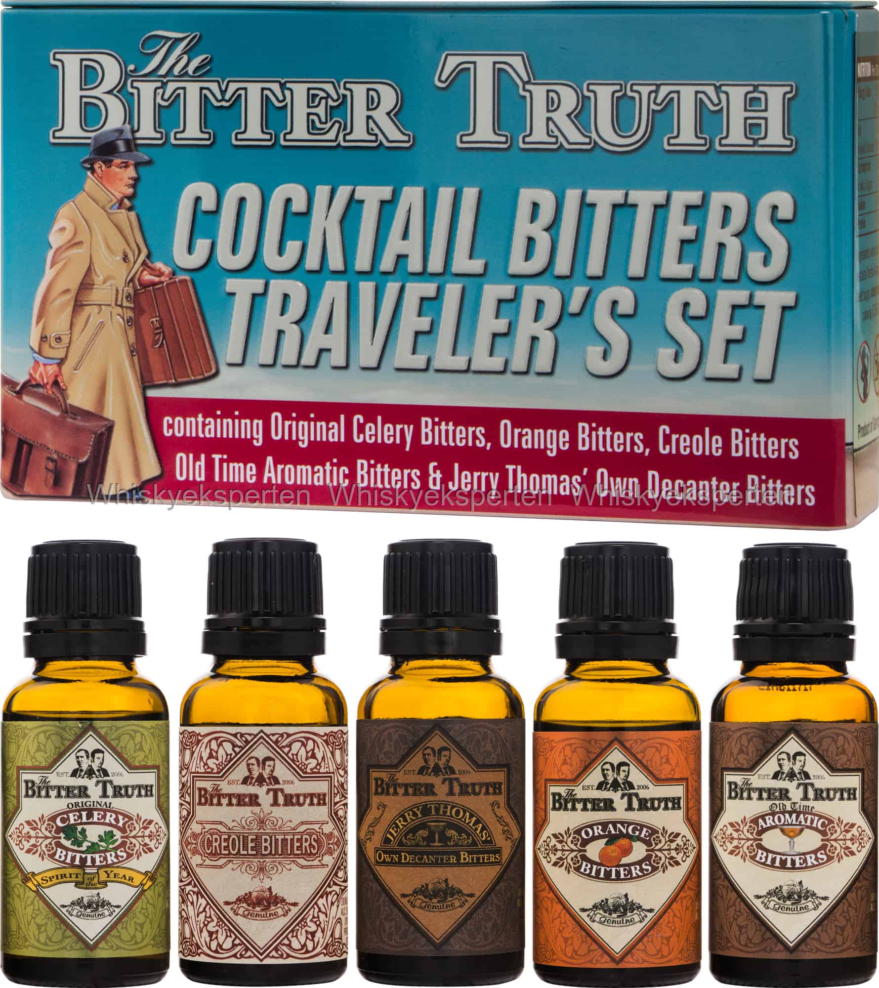 The Bitter Truth Cocktail Bitters Traveller's Set