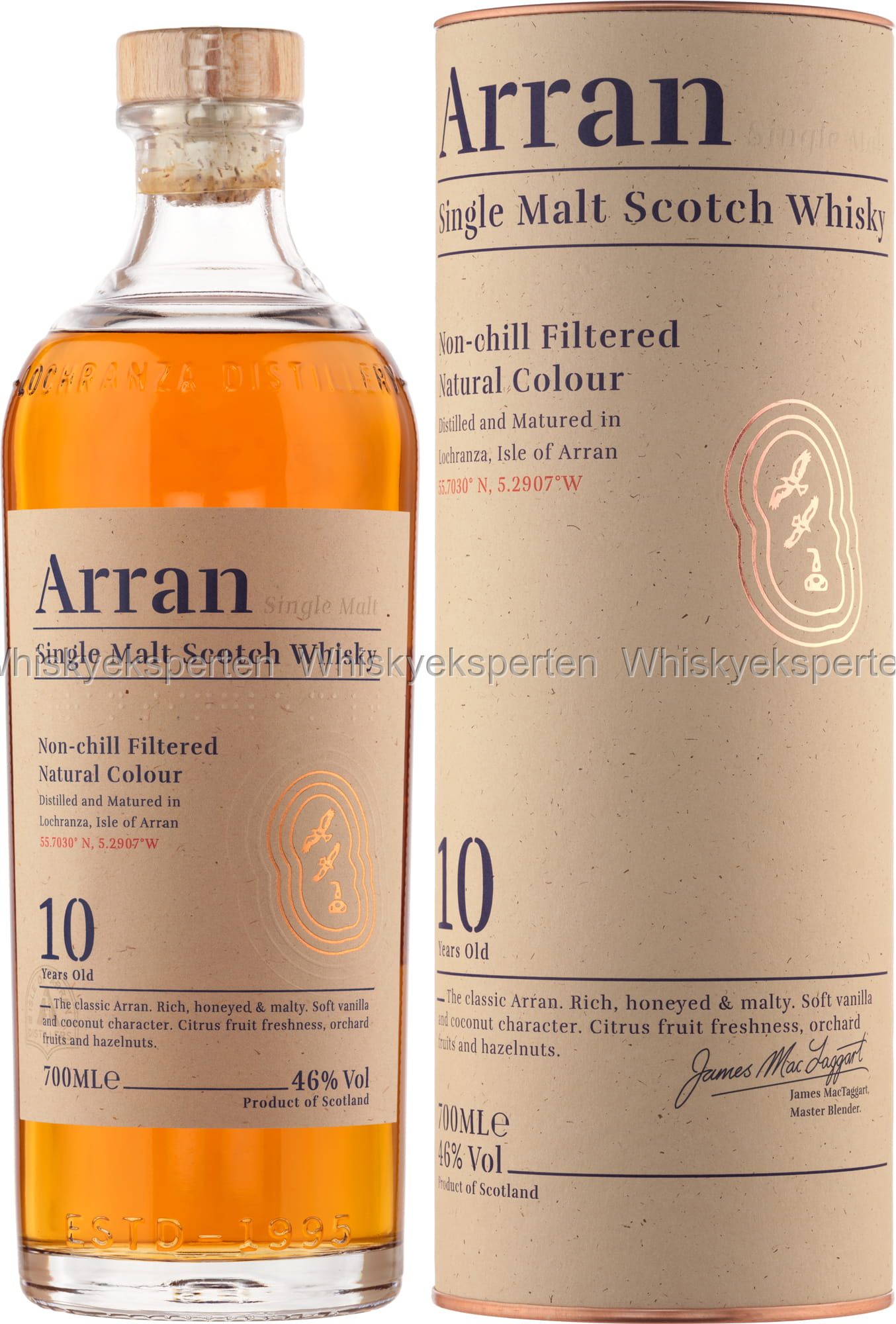 Arran 10 År Skotsk Single Malt Whisky