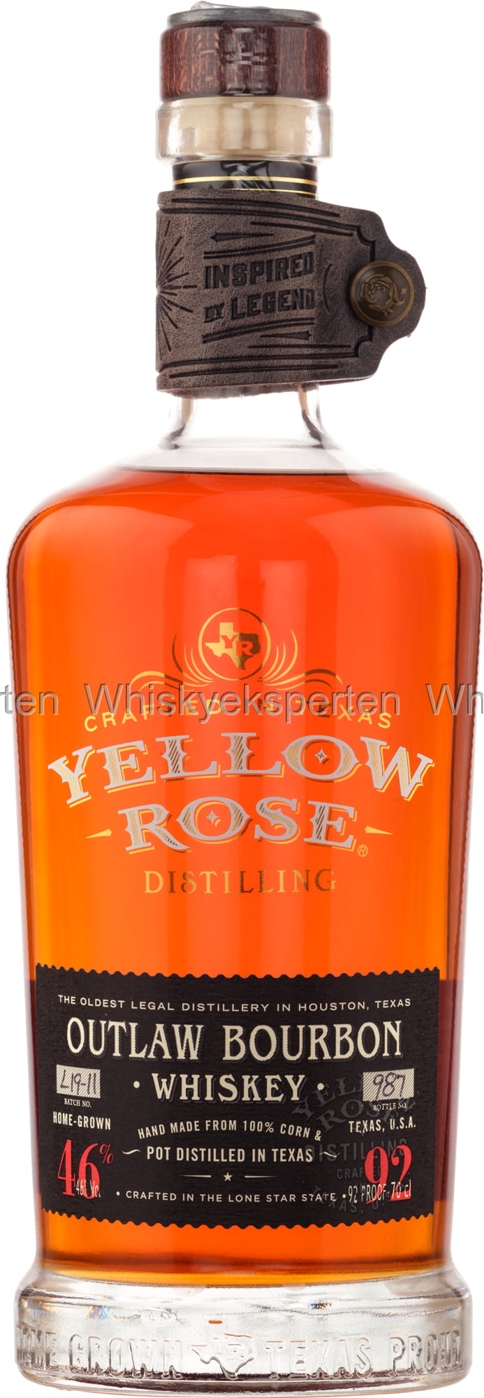 Yellow Rose Outlaw Bourbon Whiskey