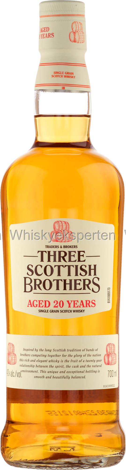 Three Scottish Brothers 20 År Single Grain Whisky