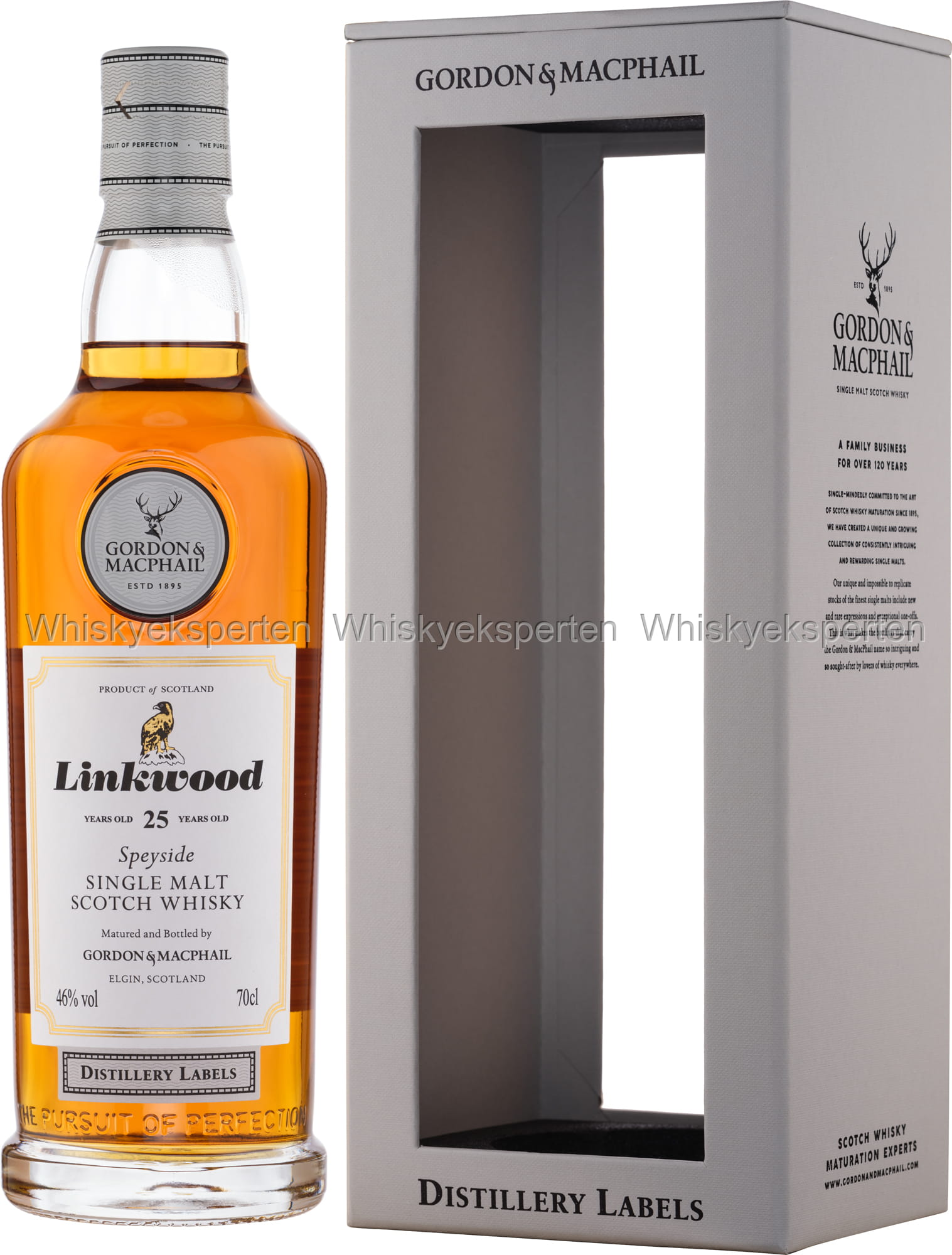 Linkwood 25 År - Gordon & MacPhail (Distillery Labels) (46%)