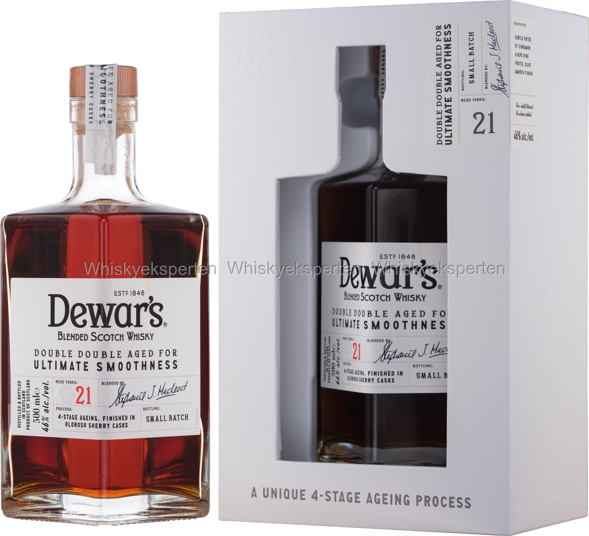 Dewar's 21 År Double Double Whisky