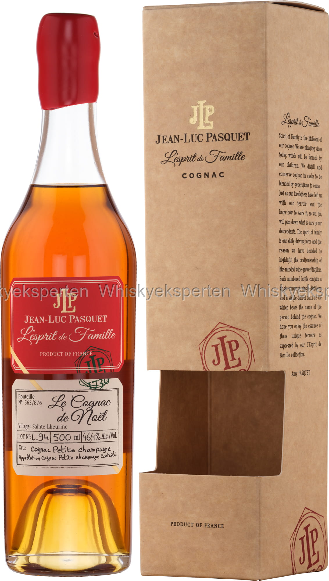 Jean-Luc Pasquet Lot 94 Le Cognac de Noël - Trésors de Famille